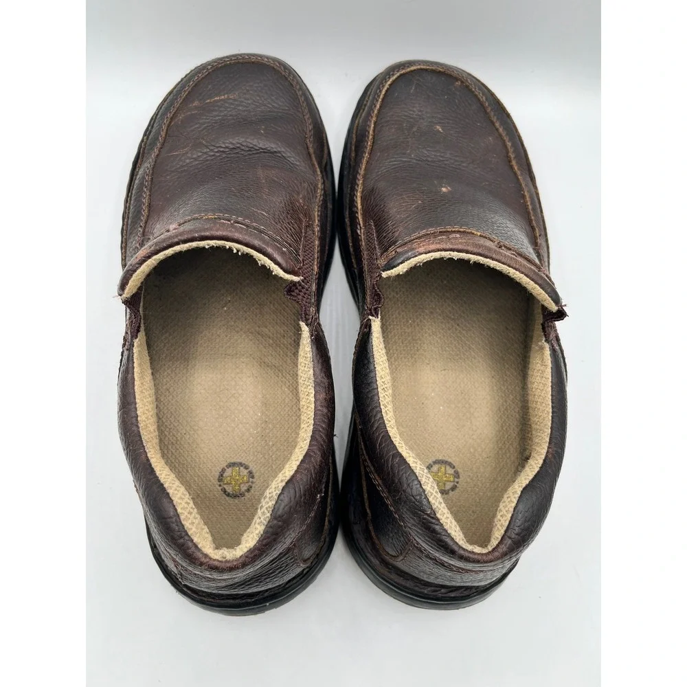 Dr. Martens 11198 Men Brown Leather Slip On Loafer Shoes Size US 10 EU‎ 43
